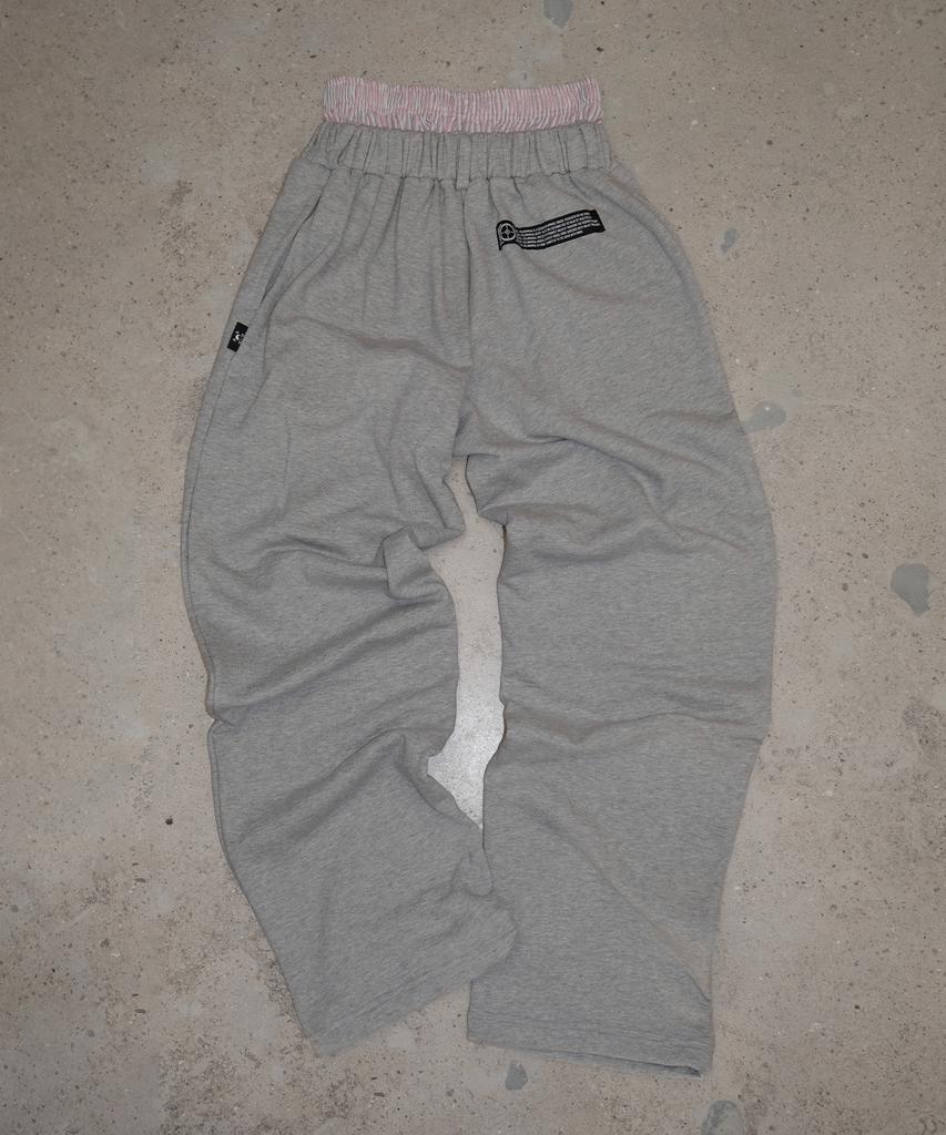 FIELDMANUAL Trunk Sweat Slacks Light Gray