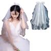 Golden Crown Veil Set: Bridal Hair Accessories & Wedding Photo Prop