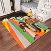 Colorful Psychedelic Art Carpet Suitable As a Non-slip Mat for the Living Room or Bedroom Sofa