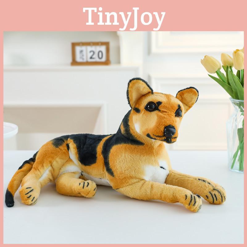 Realistic Dog Plush Toy Adorable Sheepdog Shar Pei Dalmatian Long Ear Dog Gift