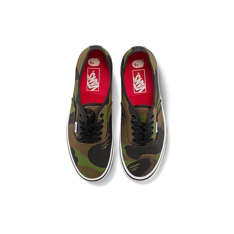 Authentic Bape x Authentic Vans 44 Dx 'First Camo' VN0A38EN7BC