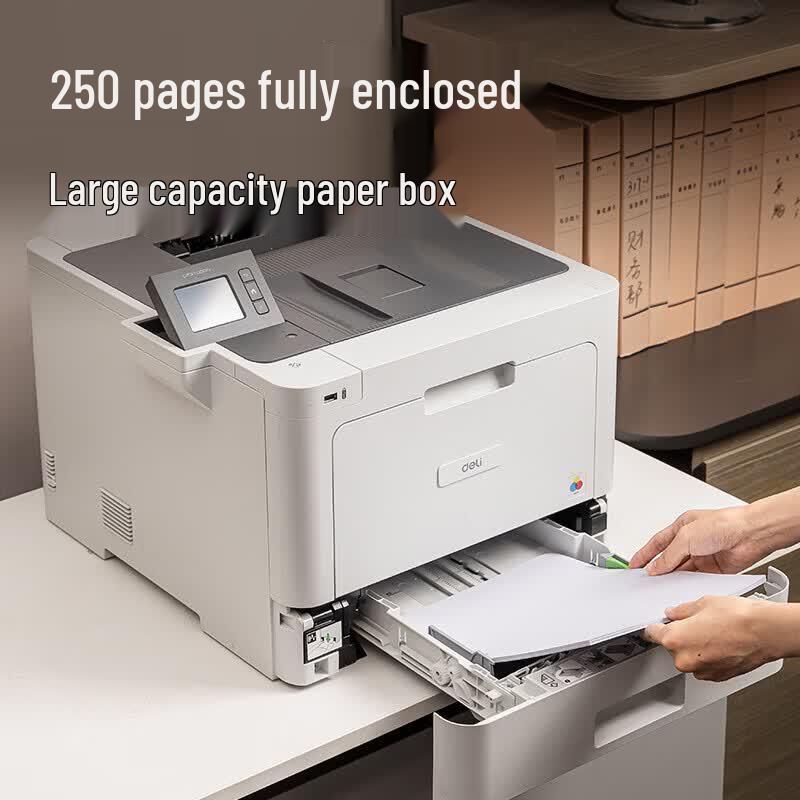 Deli CP3100DN Auto Duplex Color Laser Printer CN plug (adapter included)
