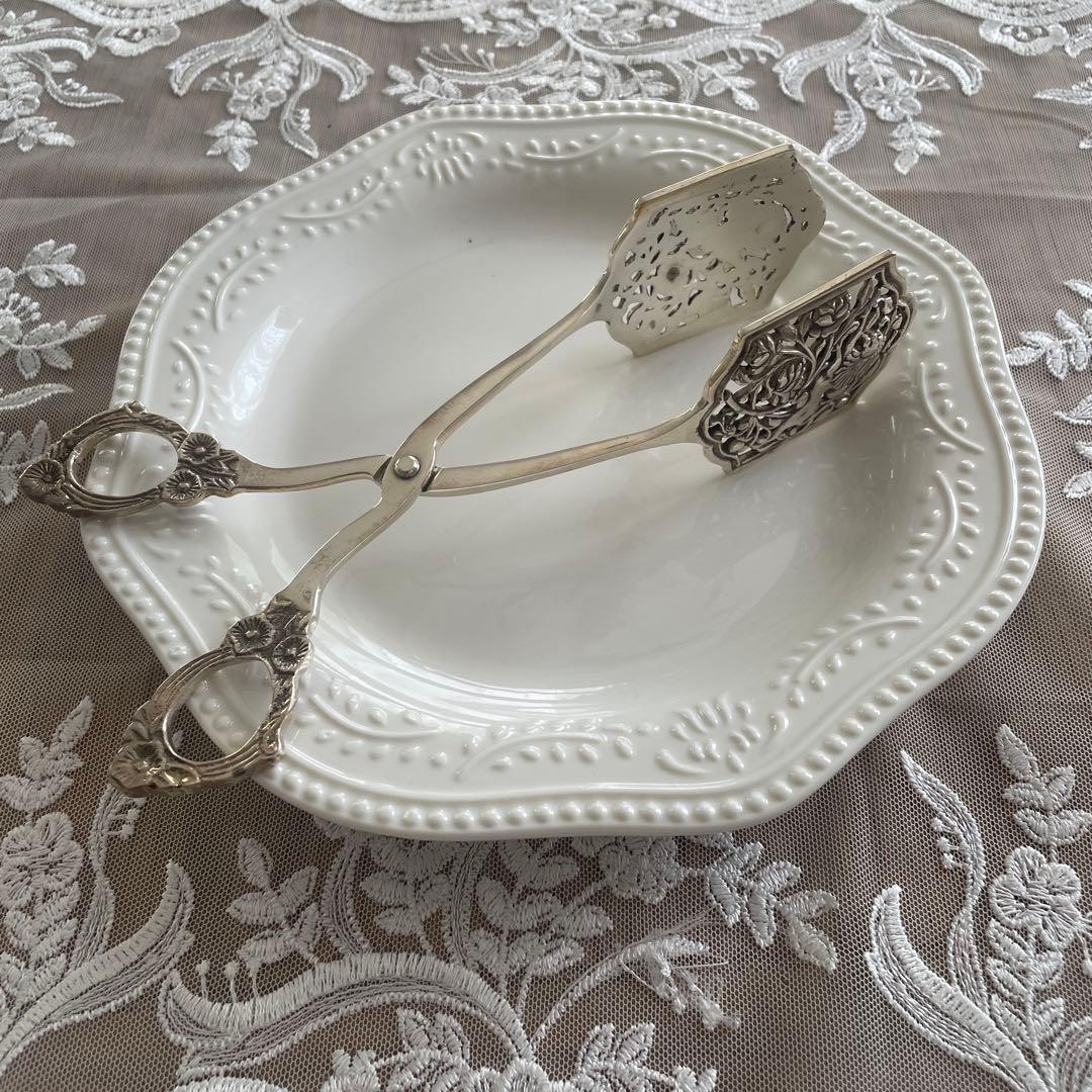 Used antique tongs