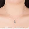 Fashion New Jewelry Short Simple Hexagram Pendant Women's Necklace Zircon Pendant