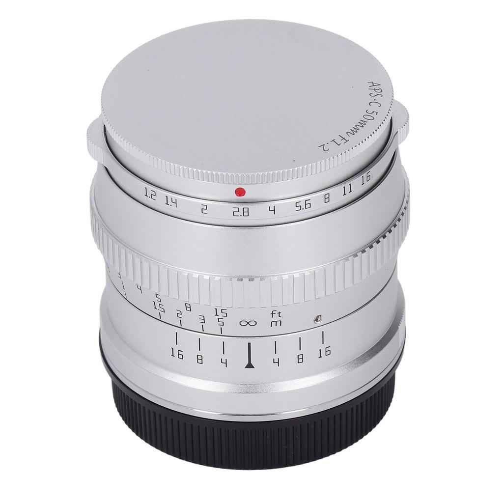 TTArtisan 50mm F1.2 APS C Manual Focus Lens Large Aperture L Mount Portrait Lens for Leica SL SL2