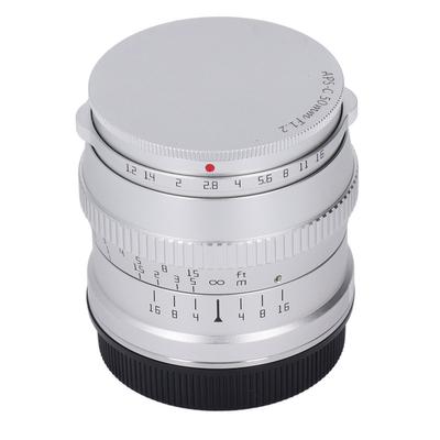 TTArtisan 50mm F1.2 APS C Manuálny Focus Objektív Veľká Clona L Mount Portrétny Objektív pre Leica SL SL2