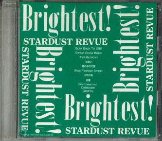 

CD STARDUST REVUE - Brightest! LCS78PROMO WARNER MUSIC Japan Pop Used