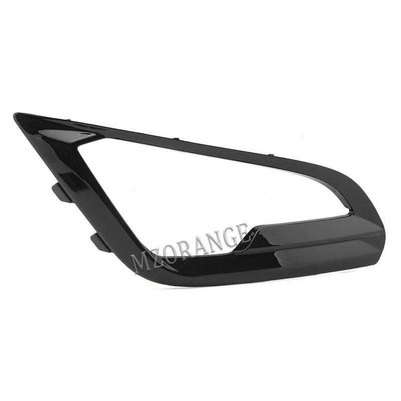 For Ford Ecosport 2018 - Car Front Foglight Cover Fog Lamp Head Light Decoration Frame Sticker Trim Styling Accessories