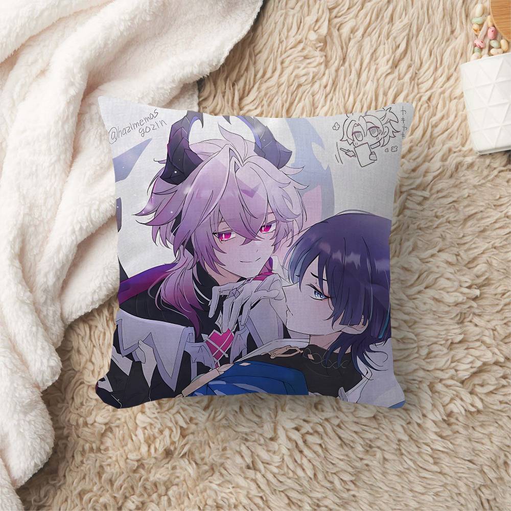 Durin wanderer Genshin Impact Cushion Cover Pillowcase Upholstery Sofa Throw Pillow Home Decor Pillowcas