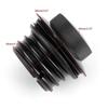 Black Gas Cap Aluminum for Harley Gas Cap Gas Oil Tank Cap Motorcycle Gas Cap