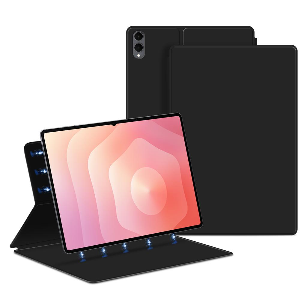 For Samsung Galaxy Tab S11 Ultra Case Stand Magnetic Leather Tablet Cover with Auto Sleep/Wake