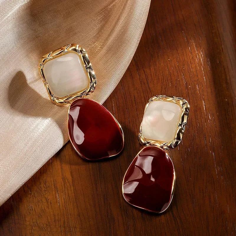 New Unique Design Fashion Simple Butterfly Cat s Eye Inlay Drill Earrings for Women Luxury Paty Jewerly GIfts Daily Wear
