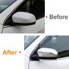 Für Jeep Cherokee KL 2014 2015 2016 2017 2018 2019 2020 2024 ABS Auto Seite Rückspiegel Kappe Abdeckung Shell Trim fall Aufkleber