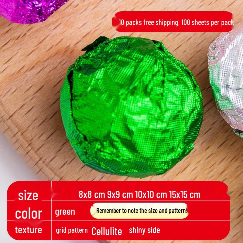Food Grade Gold Aluminum Foil Wraps