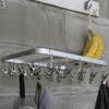 Dulton Large Hanger Clips, 26 Clips, Aluminum, 17 X 357 X 270mm, RN-0429L/26, a Versatile Hanger That Blends Seamlessly Into Your Everyday Life