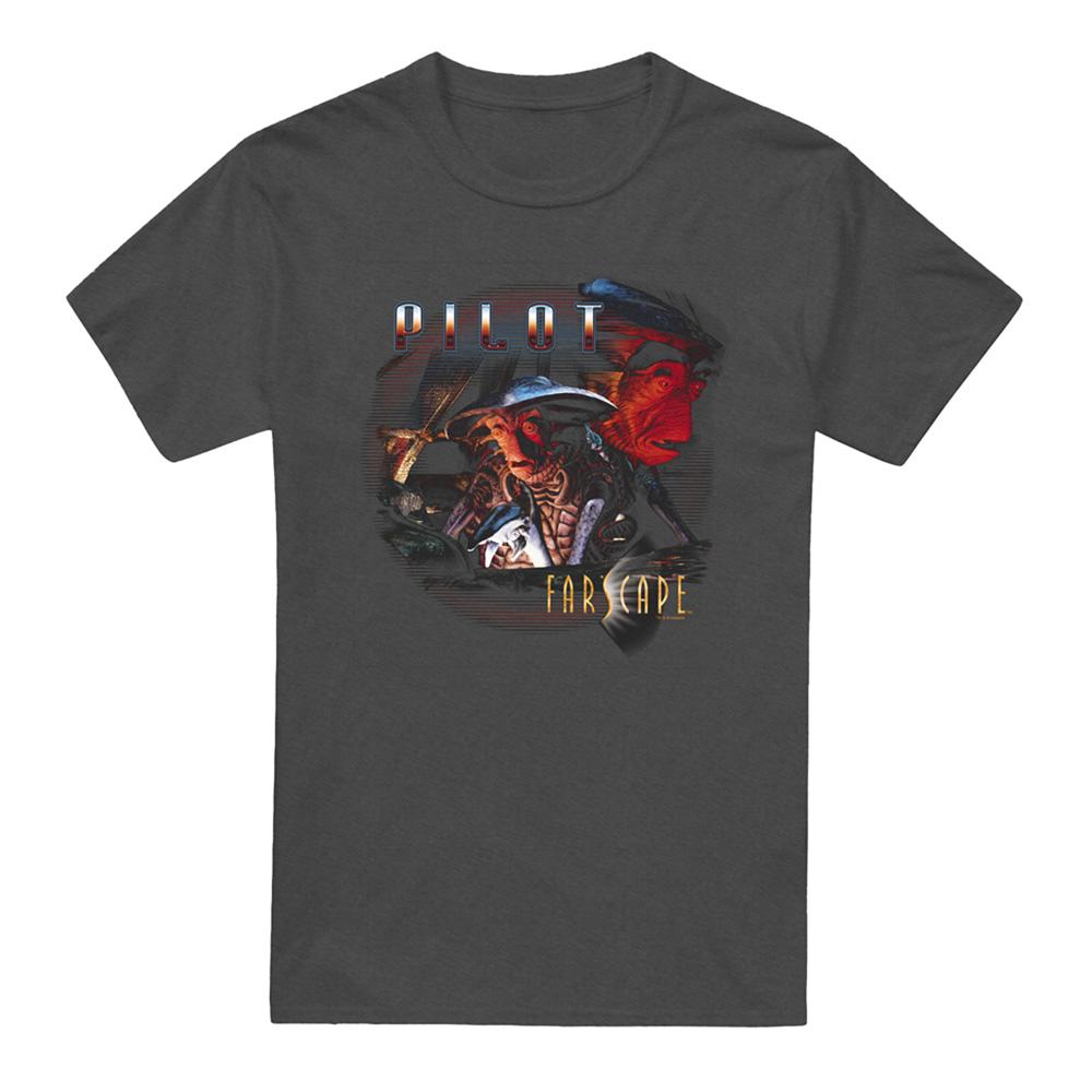 Farscape Unisex Adult Pilot Heather T-Shirt