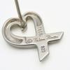 Used TIFFANY&Co. Pierce Loving heart Silver925 2.4g Silver Paloma Picasso