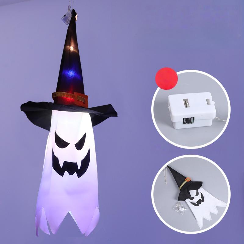 

Halloween Pumpkin Ghost Decoration Scene Arrangement, Pumpkin Lantern Emit Light Accessories, Outdoor Decoration Light