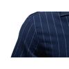 2026 Summer High-Quality Cotton Cuban Collar Vertical Stripe Shirt for Men, Business Casual Men's Short Sleeve Shirt