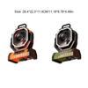 Portable Silent LED Light Fan With 270° Head Rotation For Camping Or Travel Portable Air Circulator