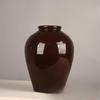 Shangqi Red Glaze Earthenware Liquor Storage Jar