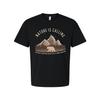 Unisex Outdoor Adventure T Shirt With Mountain Range Bear Graphic And Nature Is