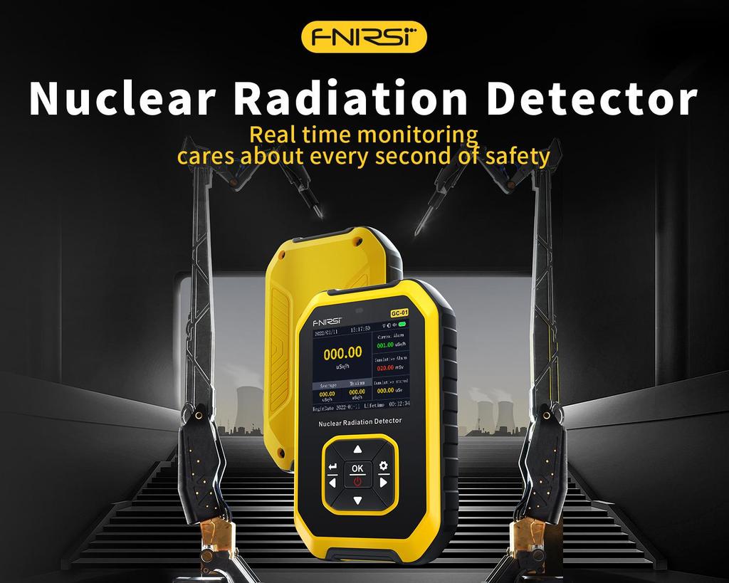Professional Geiger Counter: Personal Dose Alarm & Radiation Detector