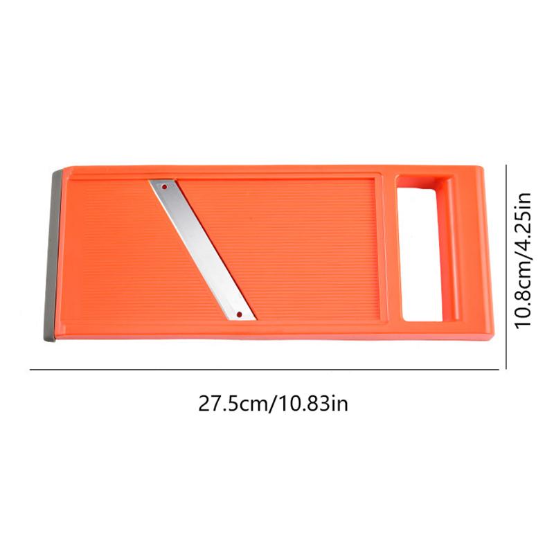 Tăiător de legume multifuncțional cu lamă de oțel Tăiător de mandolină Tăiător de cartofi Răzătoare pentru morcovi pentru brânză Accesorii pentru bucătărie Instrumente