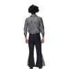Halloween Vintage 70 Disco Hippie Hip Hop Singer Masquerade Ball Show Costume