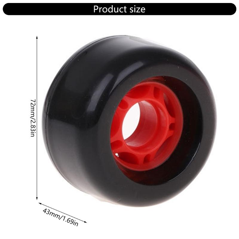 4pcs Scooters Bearings Roller Wheel Smooth Quiet Cycling Scooters Wheel Enhancing Stability Smooth Cruising