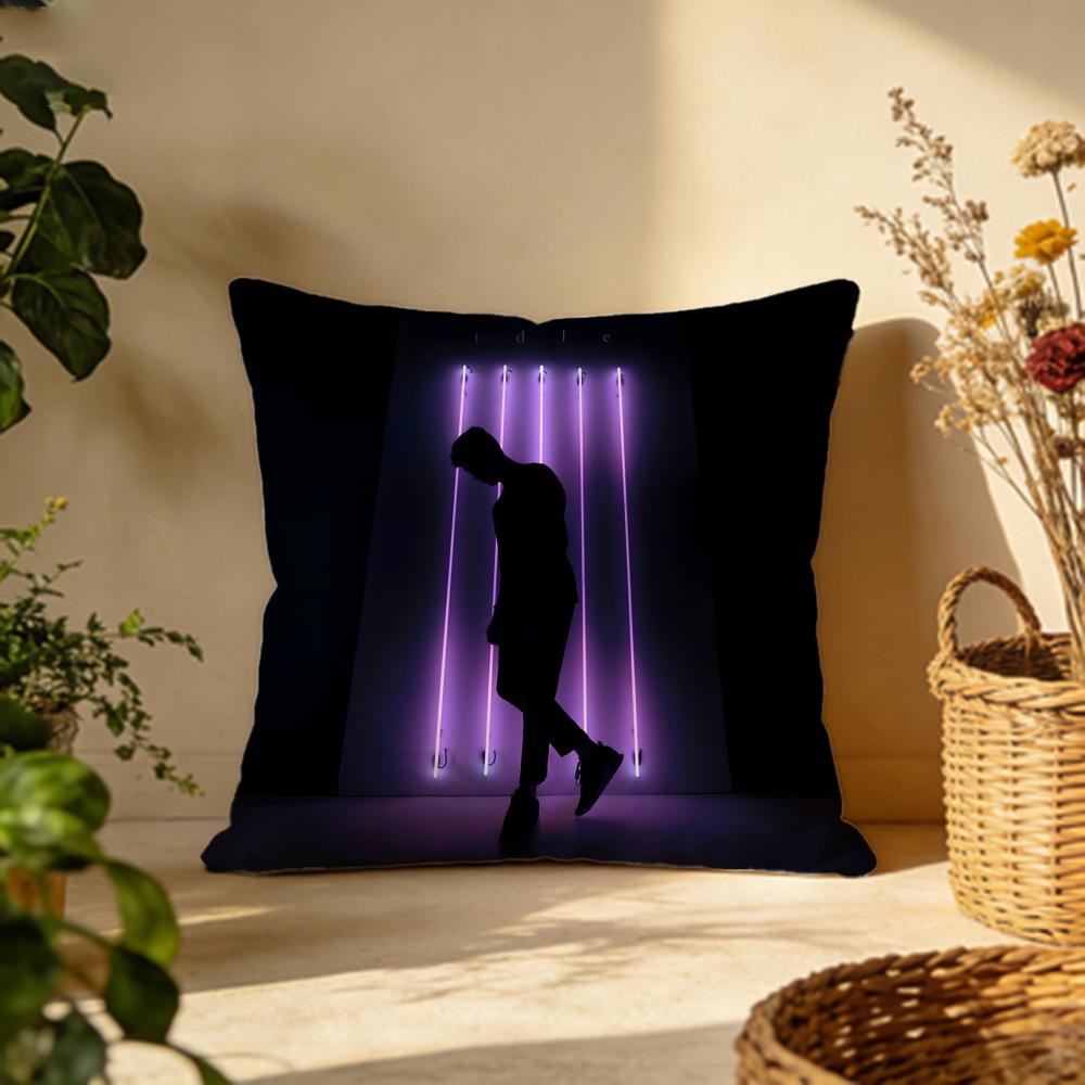 Hot JJeremy Zuckerning Cushion Cover Versatile DoubleSided Pillow Case Fit for Sofa Bed Car Daily Decor