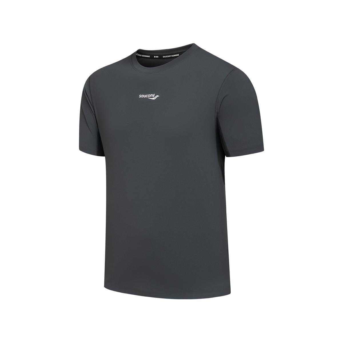 Saucony Round Neck Versatile Pullover Short Sleeve T-Shirt Men tops SR2269ST06T-BK001 2XL