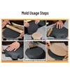Ceramic Tool Set: MDF Printing Blank Mold for Clay Slab, Sculpture, Vessel Forming, Hanging Demolding