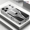 Gebogen textuur hartpatroon gehard glazen telefoonhoesje voor iPhone 17 16 15 14 13 12 11 Pro Max 16 Plus 17 Air Galvanische Cover