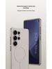 S25ULTRA Phone Case: Cross-Border Leather, Magnetic, Wireless Charging, 2-in-1 Protection