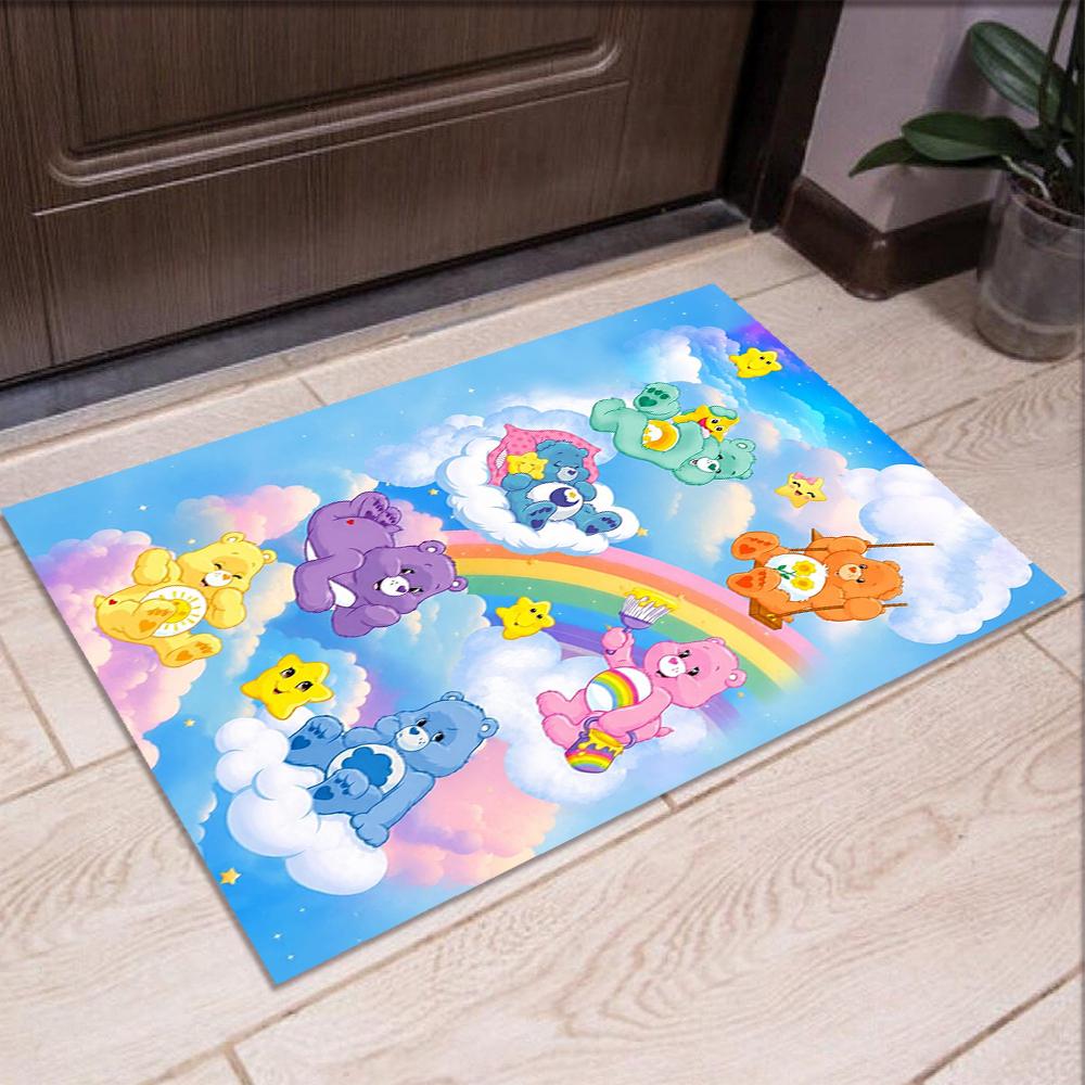 Bear Printed Carpet,Rug,for Office Chair Living Room Bedroom Kitchen Room Decor Gifts.
