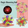 Magic Expanding Flower Ball: Elastic Retractable Toy for Kids - Encourages Learning & Parent-Child Interaction