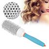 Aluminum Tube Roller Comb Round Hairdressing Comb Hair Styling Comb Hairstyle Tool 45#