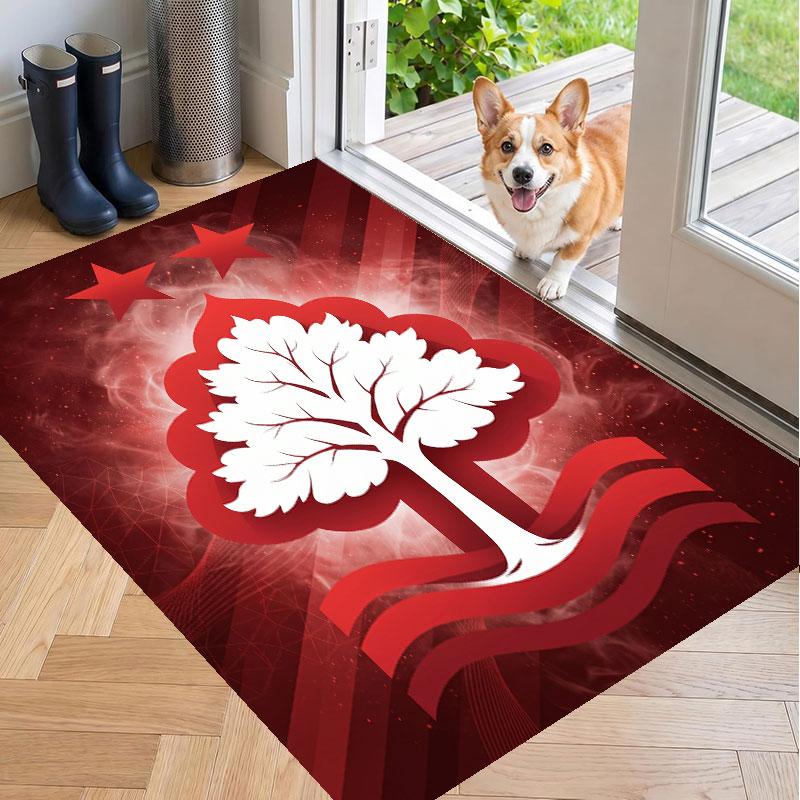Soft Floor Carpet Nottingham Forest Pattern Area Rug Decorative Mat For Home Room Decoration