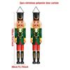 Christmas Nutcracker Shaped Door Couplet Navidad Natal Noel Wall Hanging Merry Christmas Decorations For Home 2025 New Year 2025