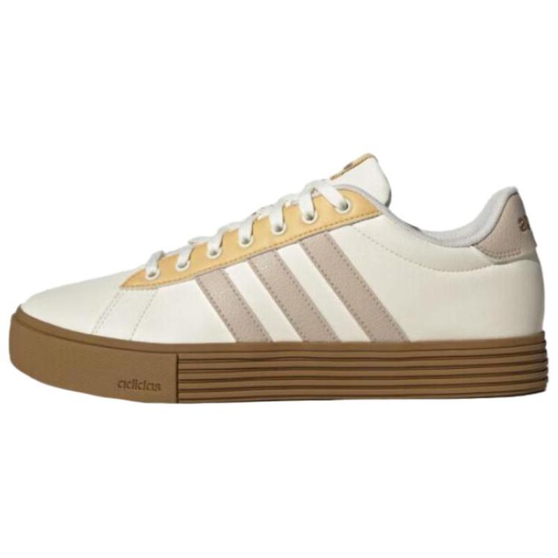 

Adidas Neo DAILY 4.0 Anti-Slip Wear-Resistant Low-Top Skateboard Shoes Unisex Beige Brown Sneakers JR0081 42⅔