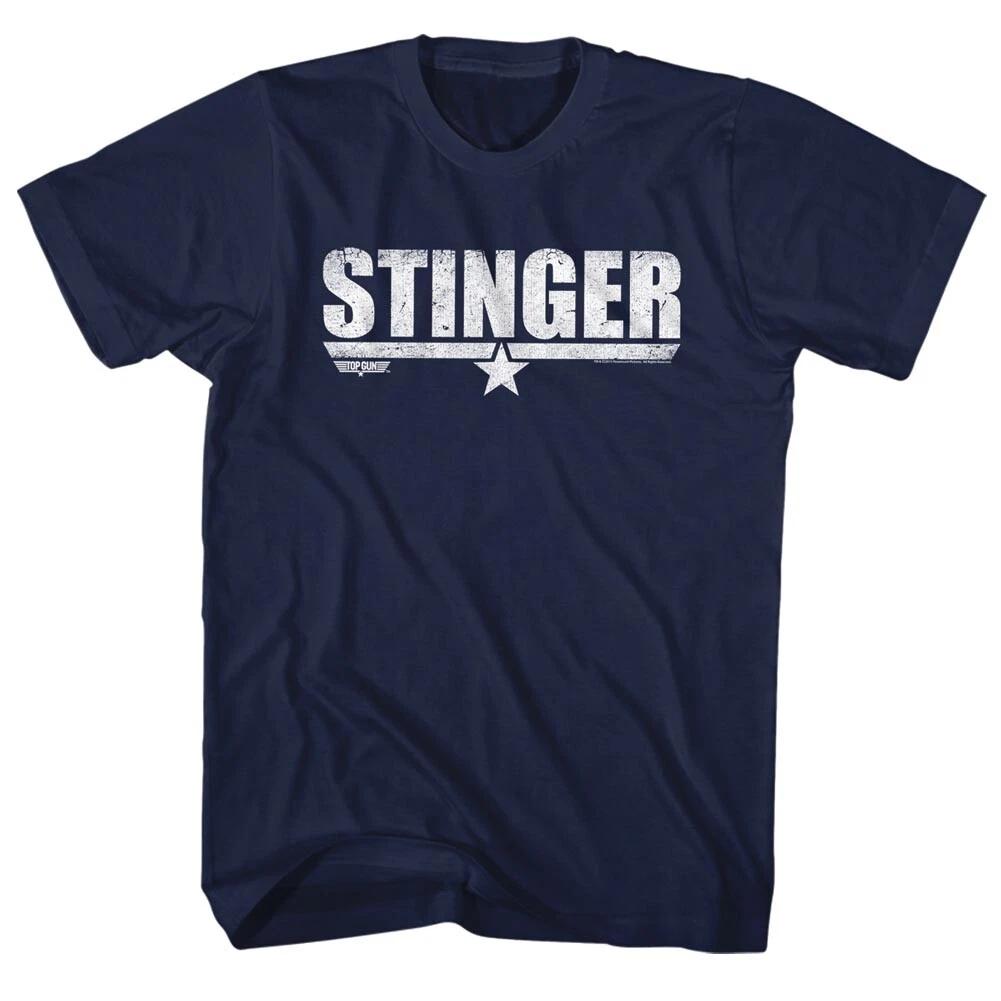 Top Gun Movie F14 Fighter Pilot STINGER Name Logo Men s T Shirt S