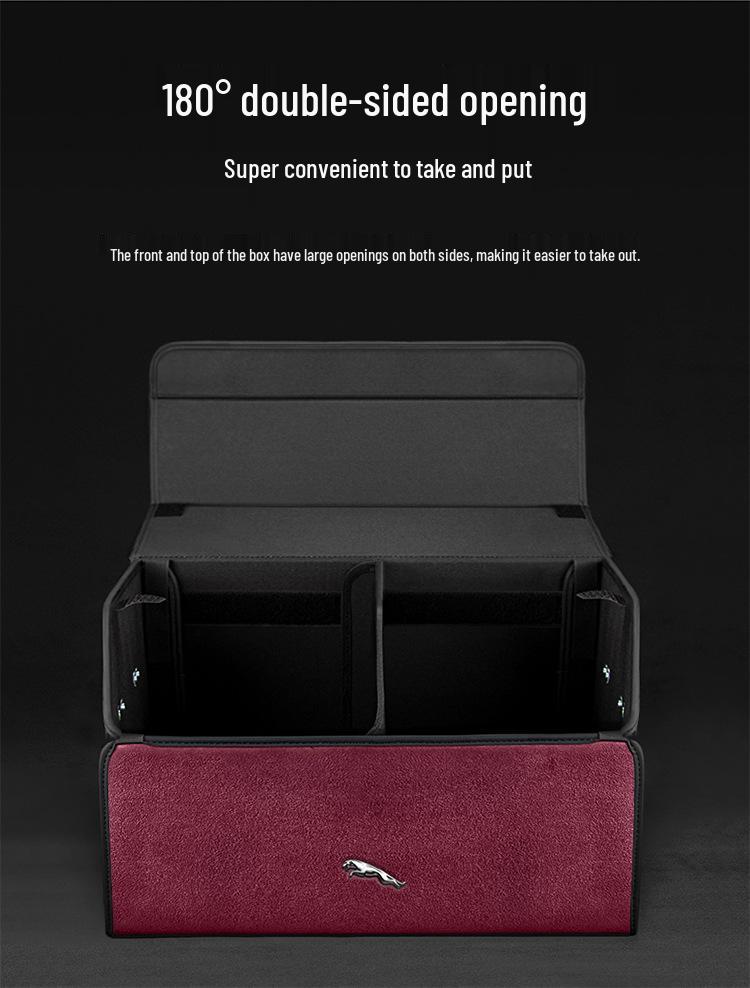 Jaguar E/F/I-PACE, XEL/XFL/XF Trunk Organizer Car Storage Box