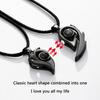Heart Necklace Magnetic Couples Necklace 100 Language I Love You Projection Necklace Valentine S Day Gift for Women