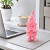 High-strength 3D Print Printed Gnomes Medical Staff Ornament, Doctor Figurine with Stethoscope And Decoration Badge, Cute Pink Nurse Statue