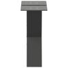 Vidaxl Coffee Table Legs, 2 Pcs, Anthracite, 40X(30-31) Cm, Steel