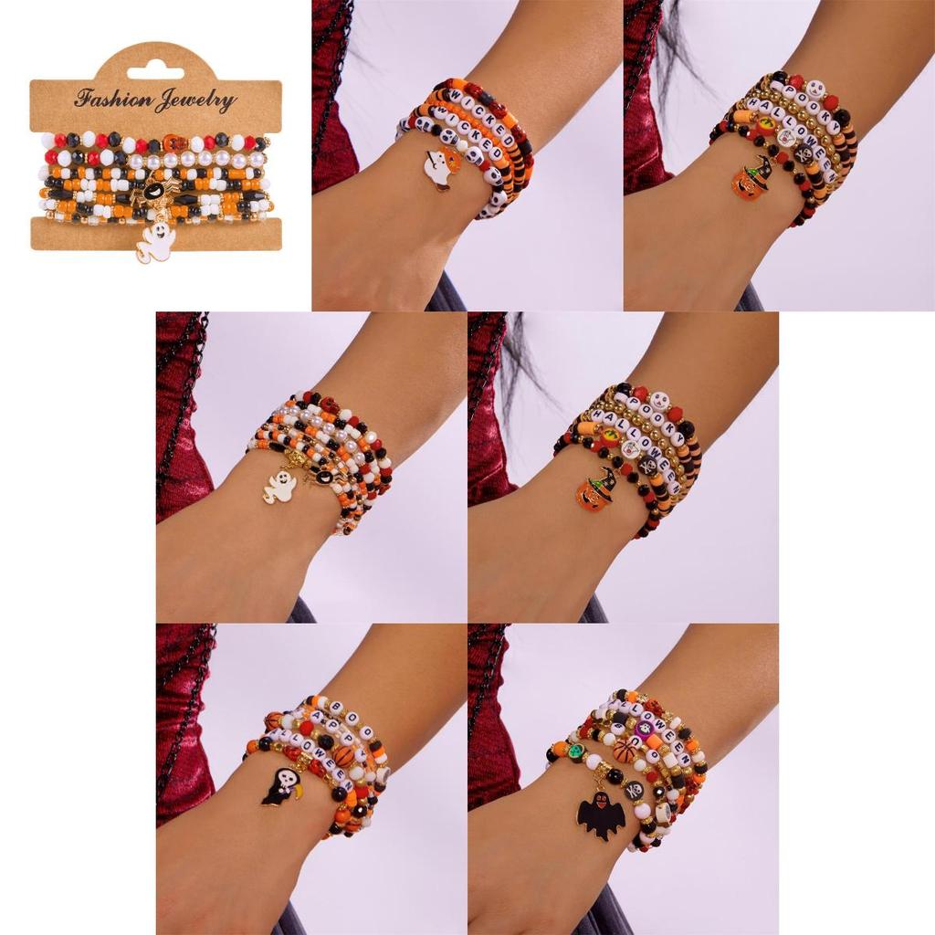 Halloween Ghost Death God Alloy Pendant Set Handcrafted Jewelry For Men And Women