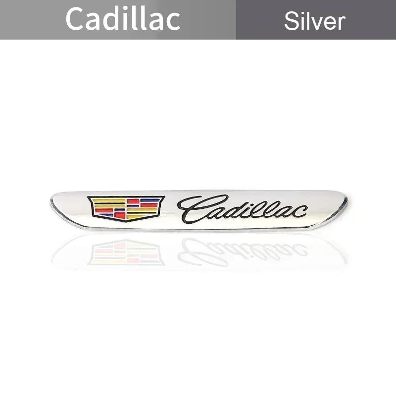 

Car Side Fender Stickers Auto Body Emblems for Cadillac ATS CTS DTS STS SLS SLR XLR BLS Seville Escalade Tiburon CT6
