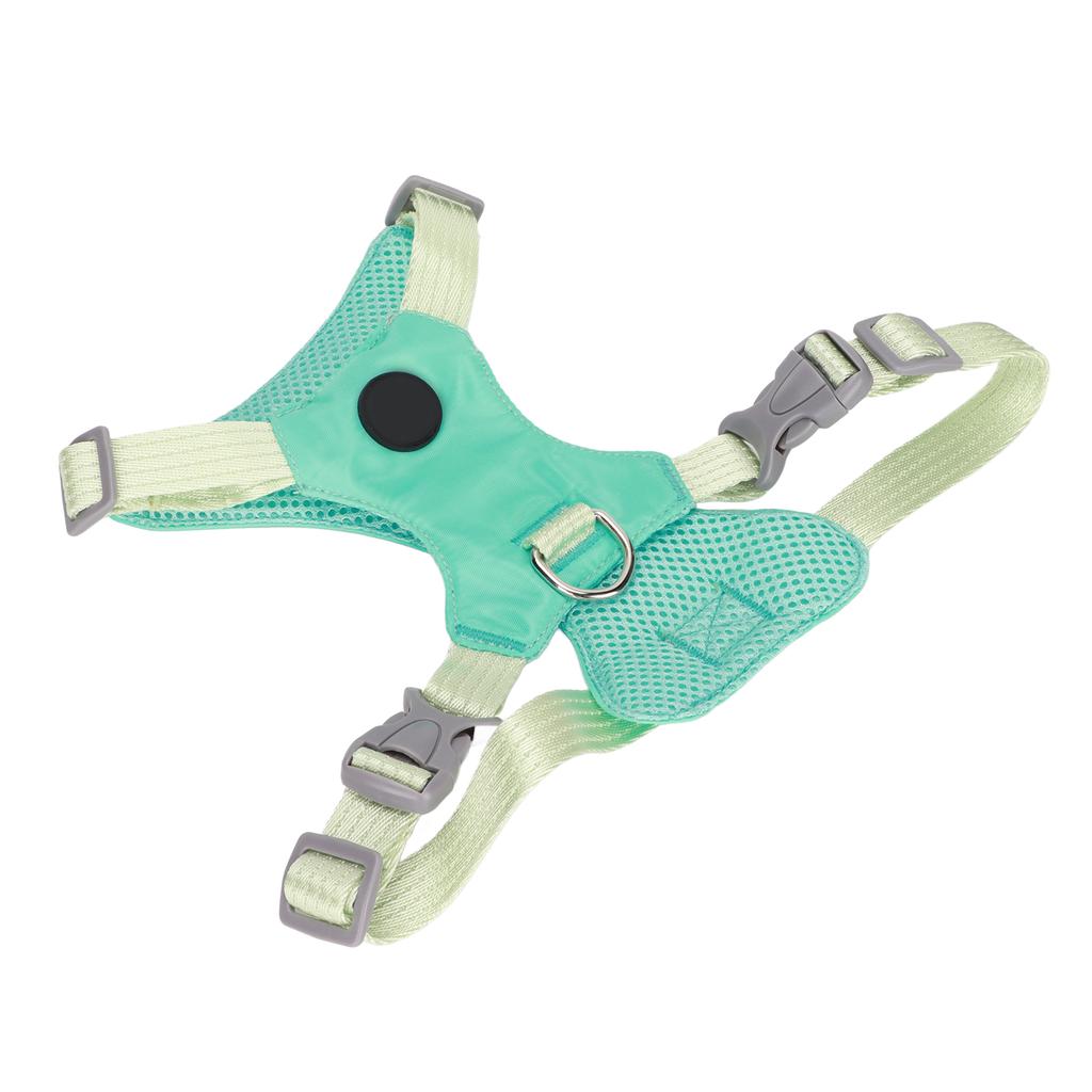 Hunde Sicherheitsweste Weich und Atmungsaktiv Mehrzweck Welpengeschirr für Kleine Mittelgroße Hunde Katzen TifnyBlau M