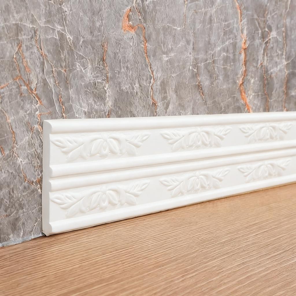 3D Waterproof Ceiling Decorative Strip Wall Trim Line Home Decoration Wall Border Skirting Wall Stickers